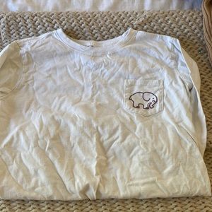 Long sleeve ivory Ella top